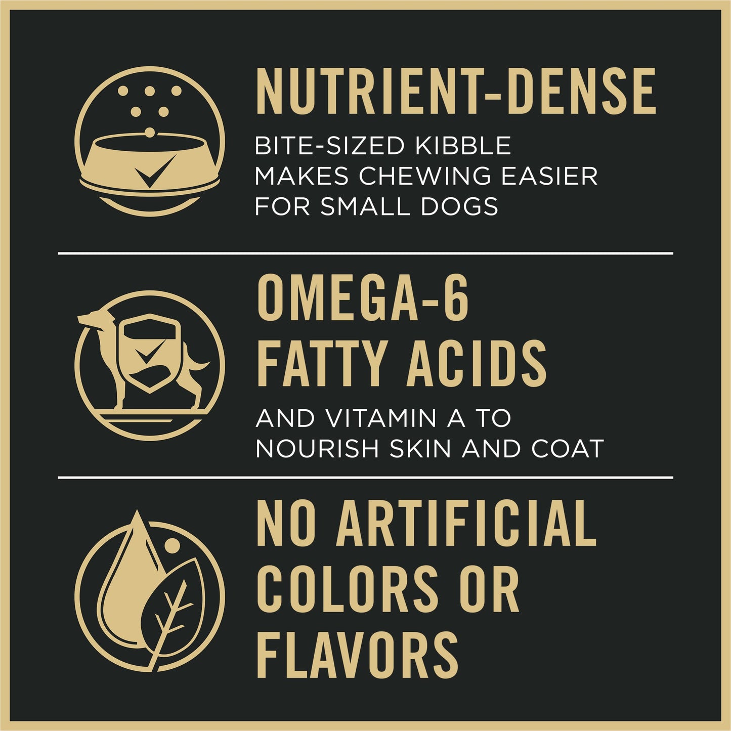 Purina Pro Plan Small Breed Dry Dog Food Chicken and Rice Formula With Guaranteed Live Probiotics - 6 lb. Bag