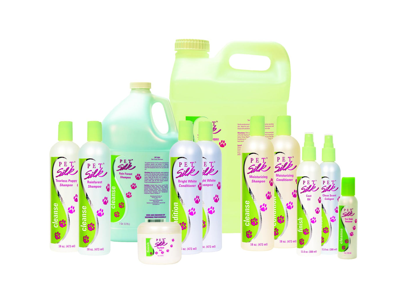 Pet Silk Hypoallergenic Conditioner, Free of Dyes and Heavy Fragrances, Specifically Designed for Pet's with Sensitive Skin, Infused with Olive Oil & Wheat Protein for Added Nourishment! (16oz)