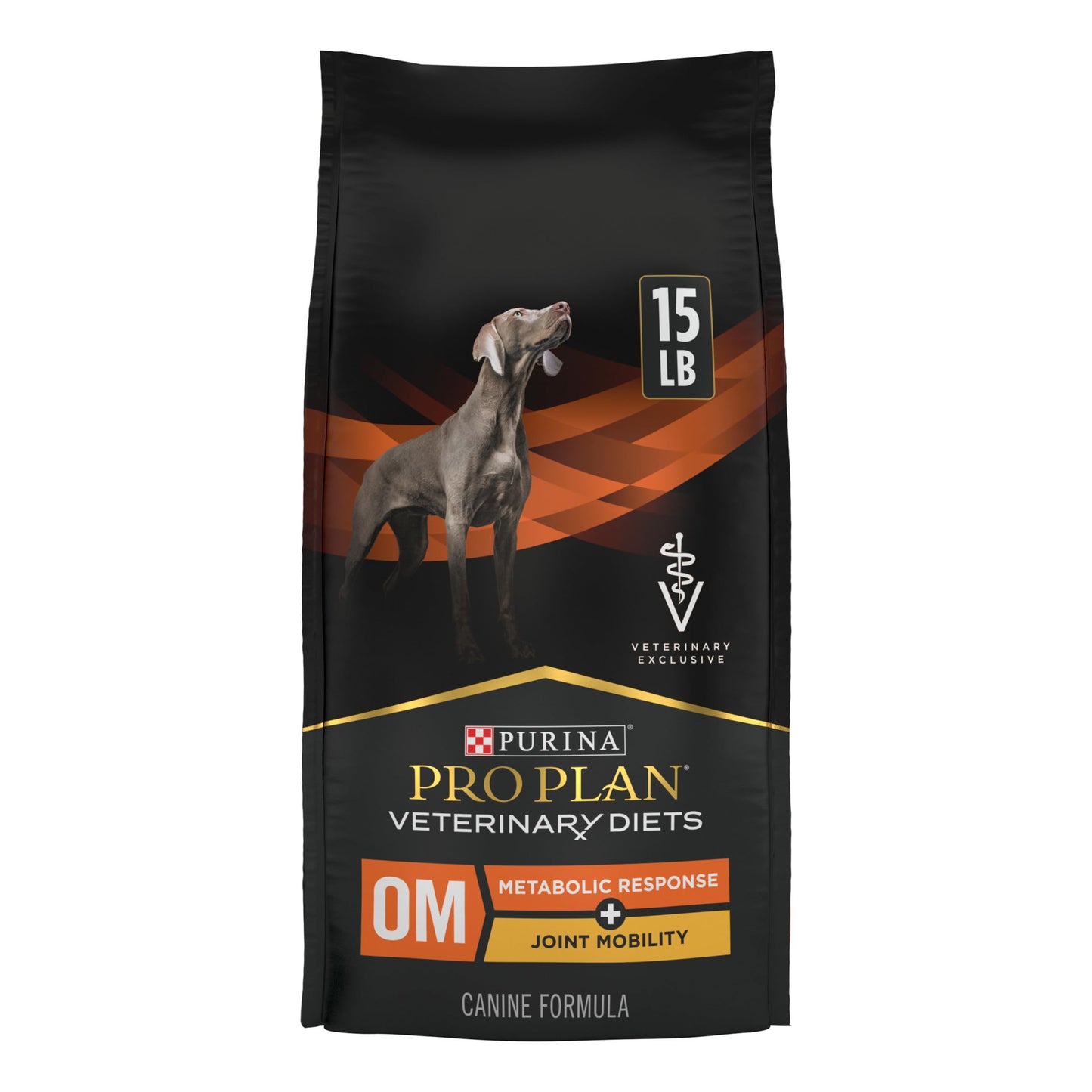 Purina Pro Plan Veterinary Diets OM Metabolic Response Plus Joint Mobility Dry Dog Food - 15 lb. Bag
