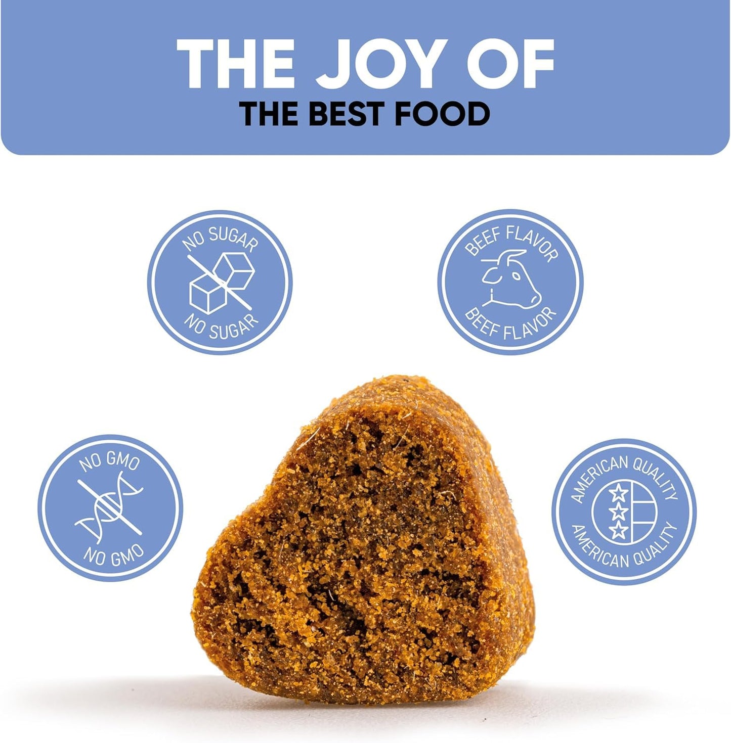 Kinpur Pet Care Relaxing Dog Calming Chews with Hemp Oil, Valerian Root, and Vitamin B - Natural Stress and Anxiety Relief for Dogs - 180 Beef-Flavored Calming Treats for All Breeds