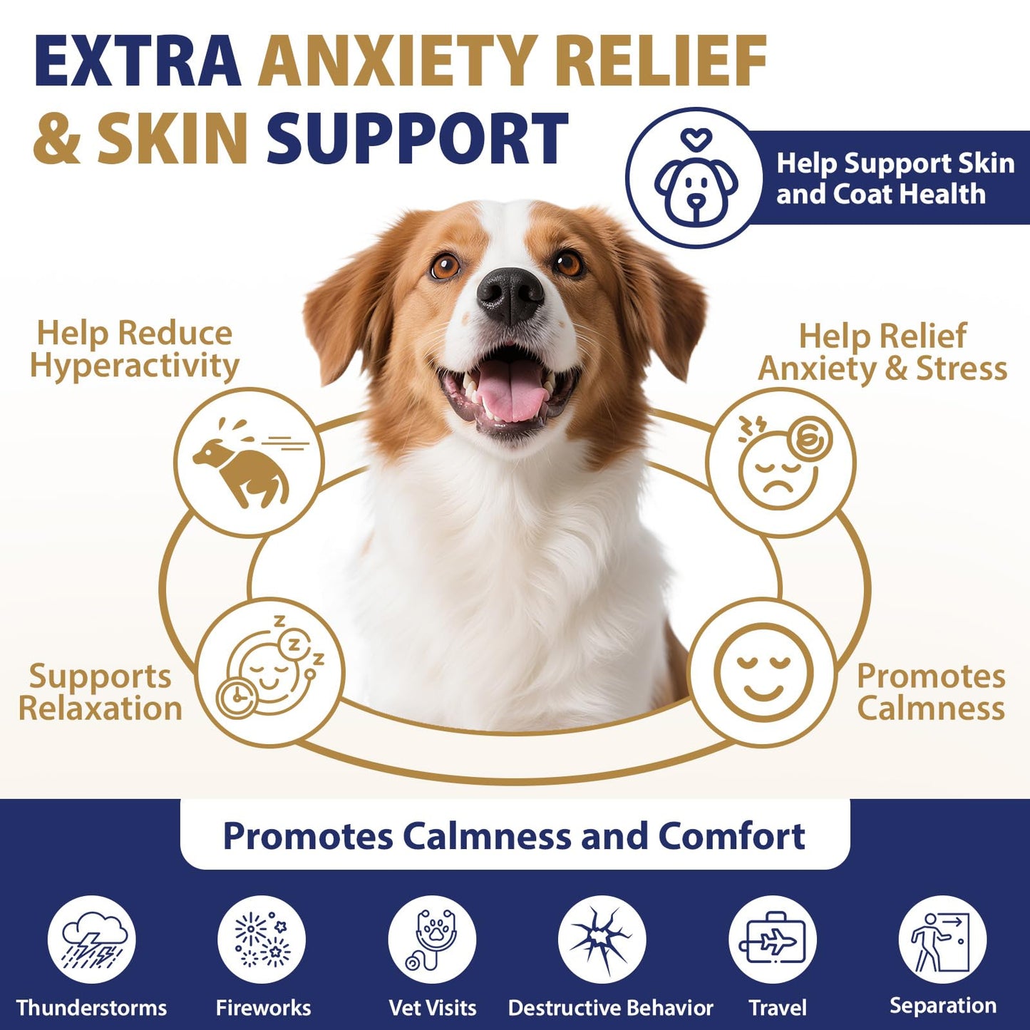 Hip and Joint Supplement for Dogs 200 Hemp Dog Calming Chews with Glucosamine, Chondroitin, Msm, Omega 3, Melatonin for Senior Dogs Anxiety, Dog Pain Relief Anti Inflammatory Small/Medium/Large Breed