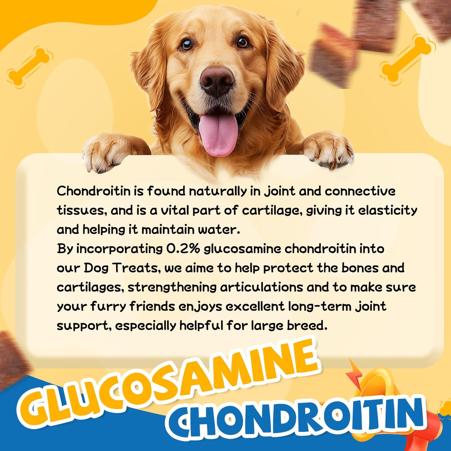 gazeupon Dog Treats,Triple Flavored Meat Bites for Dogs,Healthy Training Treats for Dogs,Made with Real Chicken,Duck,Beef,14.1 oz