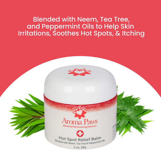 Hot Spot Shampoo & Conditioner 2-in-1 and Hot Spot Relief Balm Kit by Aroma Paws
