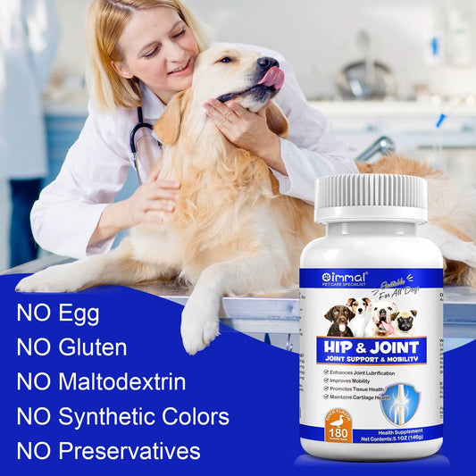 Hyalogic Pro Advanced HyaFlex for Dogs – Amazing Joint Support Supplement for Your Buddy – 30 Beef Flavored Wafers - Dog Joint Supplement w/Hyaluronic Acid, Glucosamine, MSM & Cynatine (30 Tablets)