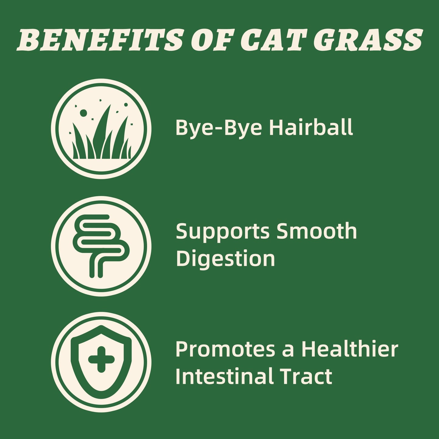 Wellix Dog & Cat Food Topper - Cat Grass Treats Freeze Dried Egg Yolk&Chicken Flavor Low Calorie - Hairball Control and Gut Health Cat Treats for Indoor Cats