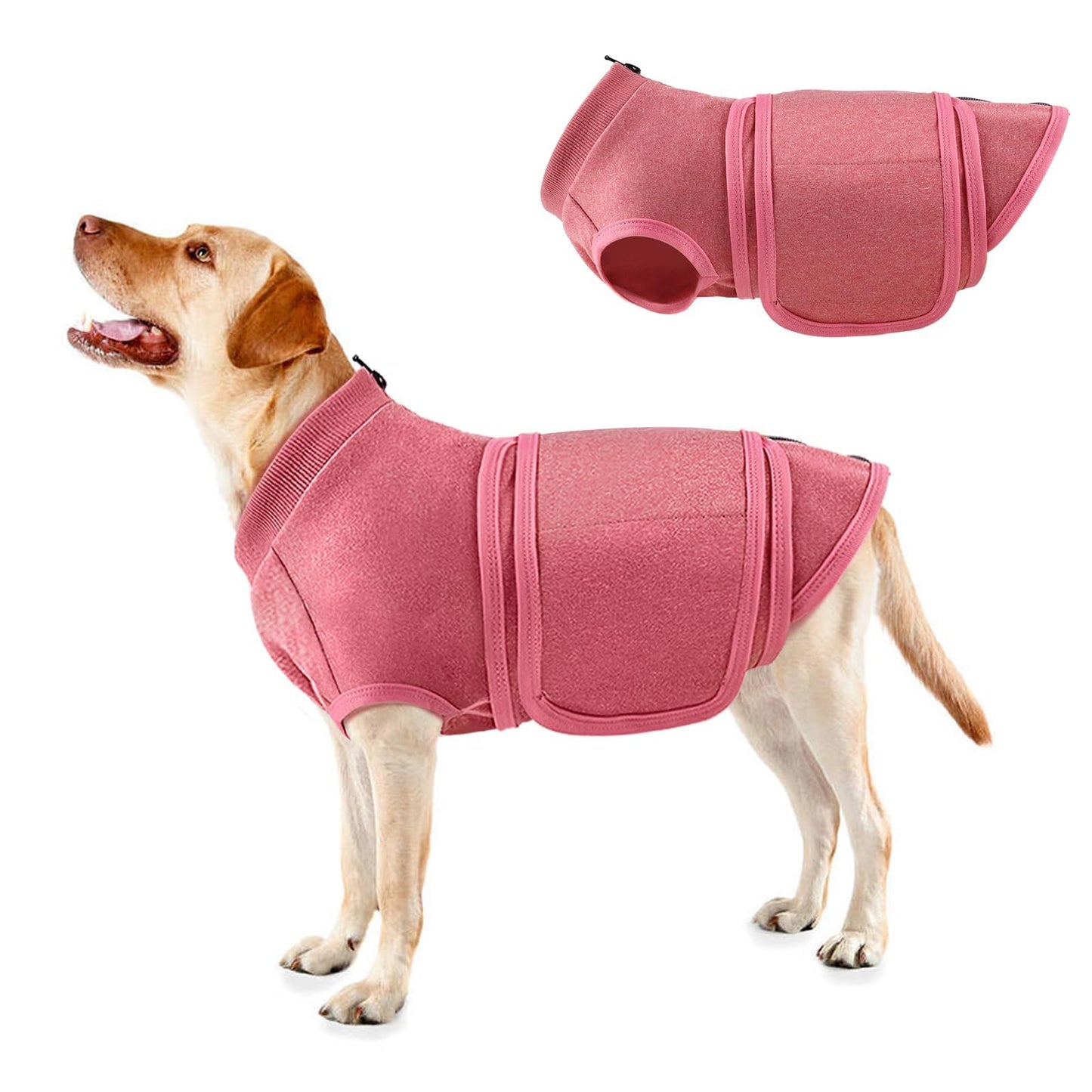Breathable Dog Shirt for Thunderstorm, Skin-Friendly Dog Calming Shirt,Dog Coat for Thunder,Keep Pet Calm Without Medicine & Training,Dog Recovery Vest Pet Clothes Apparel for Small Medium Large Dogs