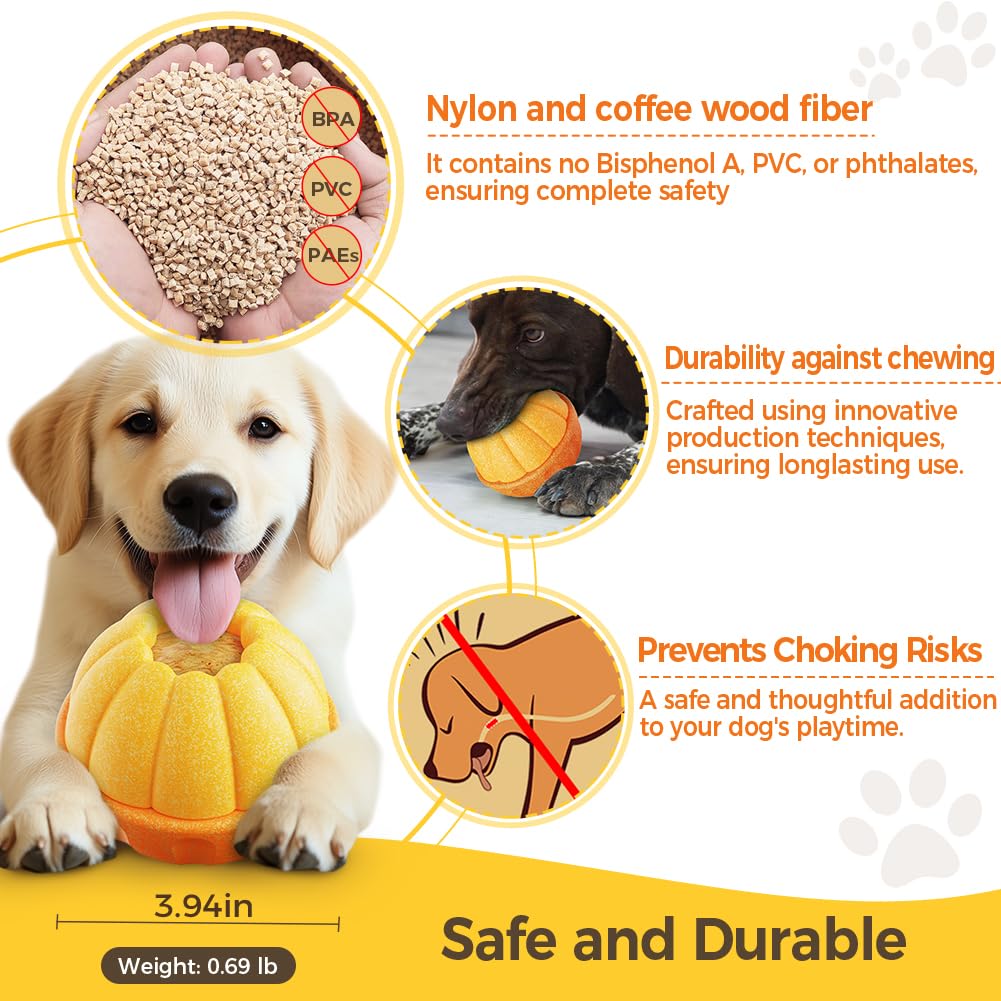 KASGMU Dog Frozen Treat Toy to Keep Busy, Freezable Fillable Puzzle Treat Dispensing Toys, Dog Chew Toys for Aggressive Chewers, Interactive Enrichment Toys to Reduce Anxiety