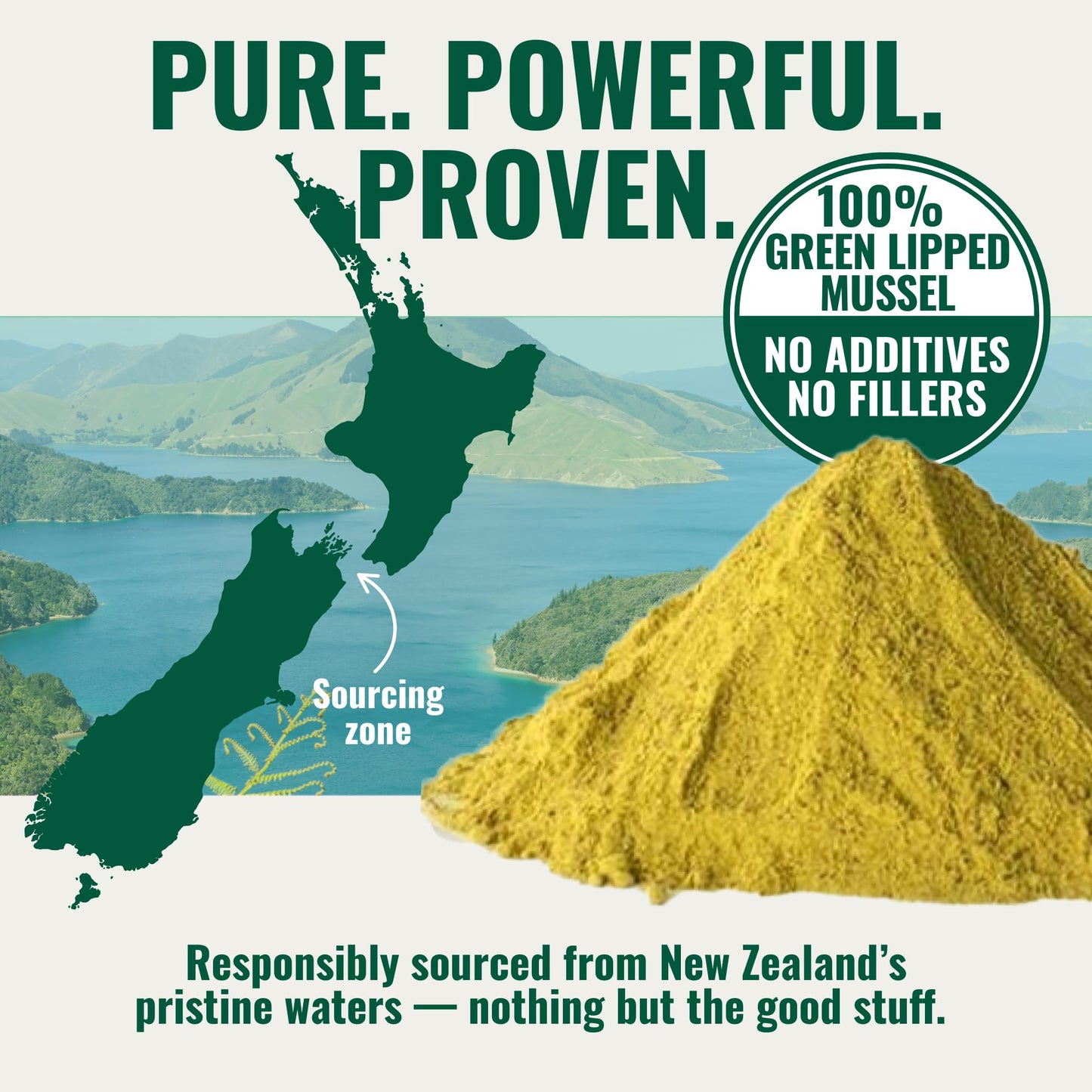 Azestfor Anti-Inflammatory Green Lipped Mussel for Dogs Powder