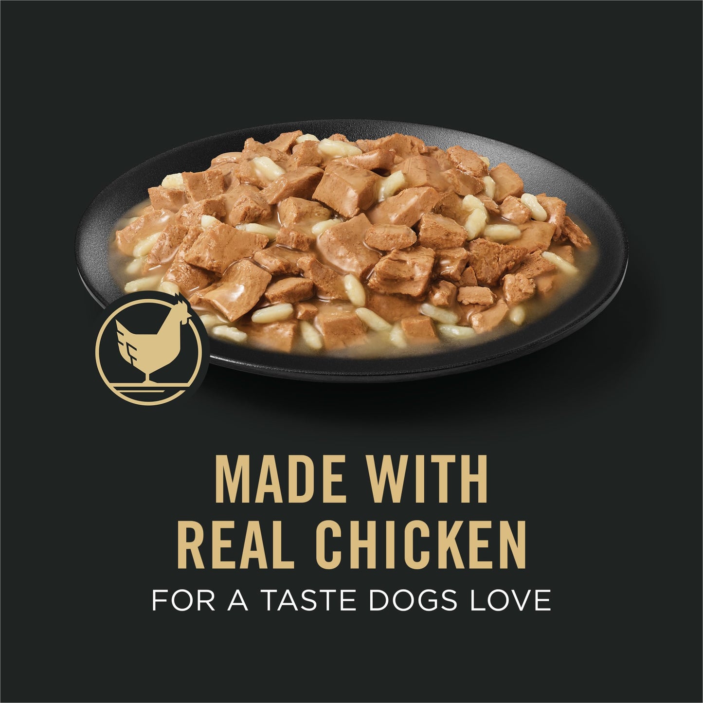 Purina Pro Plan Weight Management Wet Dog Food Chicken and Rice Entrée in Gravy - (Pack of 12) 13 oz. Cans