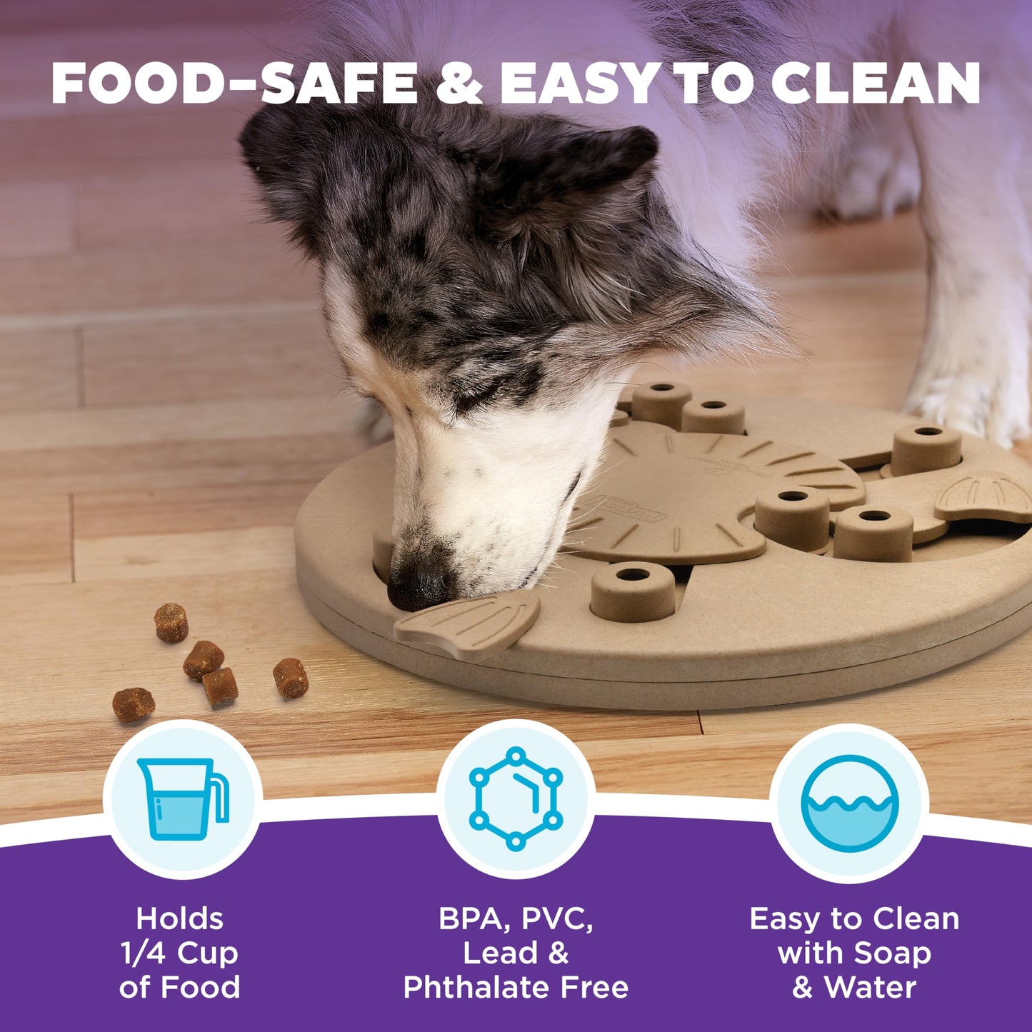 YXX-TECH Dog Puzzle Toys, Adjustable Dog Treat Dispensing,Interactive Dog Enrichment Toy to Keep Them Busy,Food Puzzles Ball for Dogs, Puppy Slow Feeder for Boredom