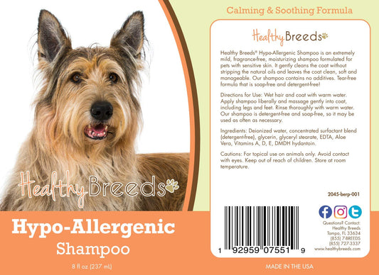 Healthy Breeds Berger Picard Hypo-Allergenic Shampoo 8 oz