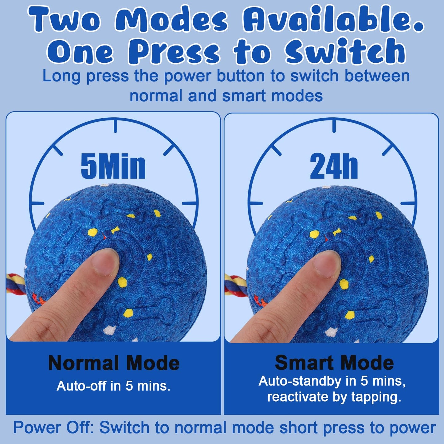 petizer Dog Toys for Aggressive Chewers, Dog Teething Chew Toy, Tough Rubber Nylon Chew Toy,IndestructibleToy for Medium & Large Breeds,Red and Blue Alligator