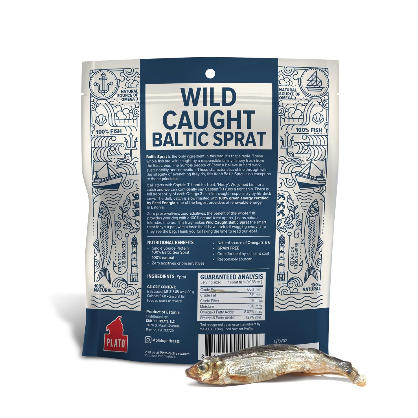 Plato Baltic Sprat 3oz