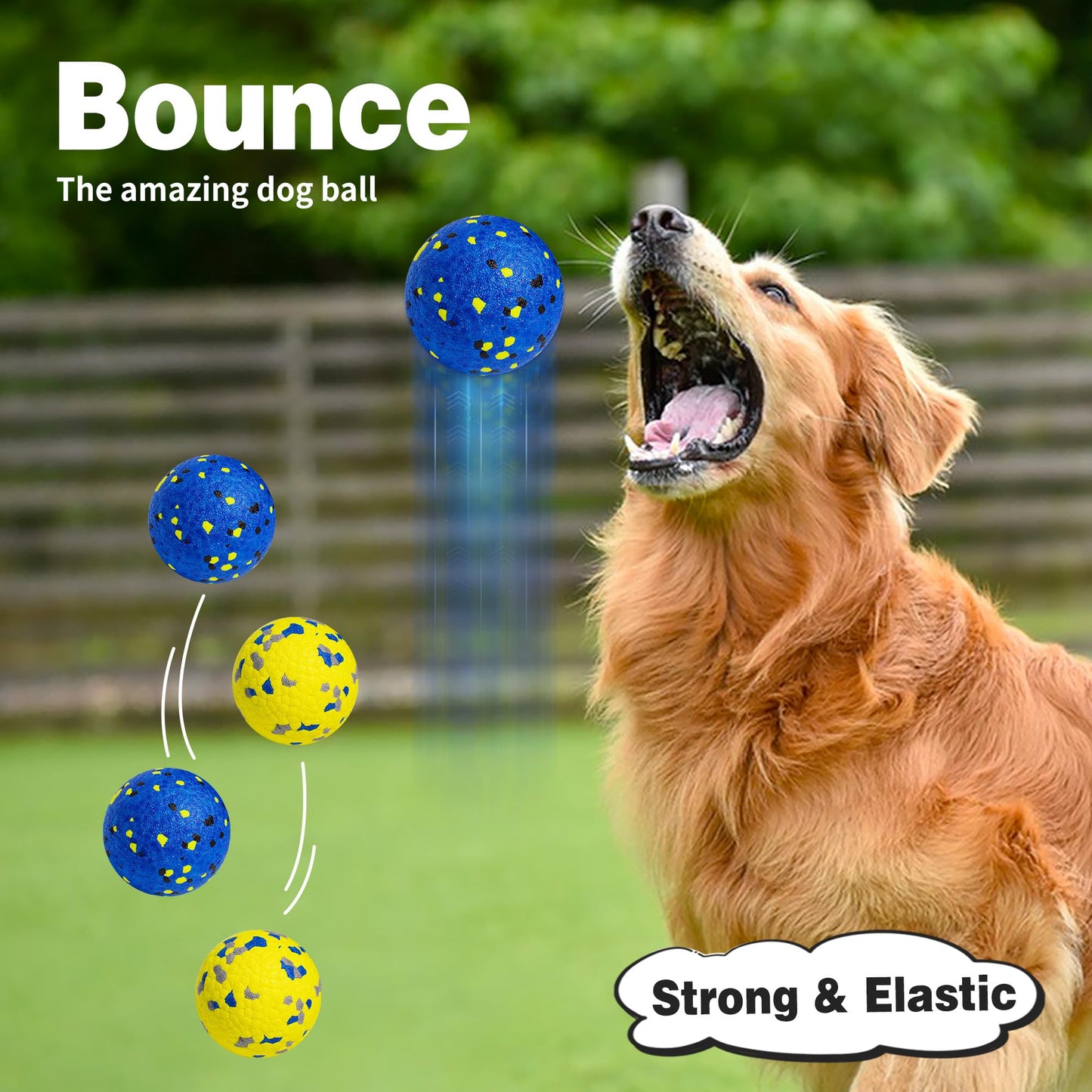N-S Squeaky Dog Toys Durable Soft Latex Rubber Teething Chewing Interactive Fetch Play Squeak Puppy Toys with Funny Face for Puppy Small Medium Dog 6pcs , Sky Bule,Green,Yellow,Light pink,Blue,Red