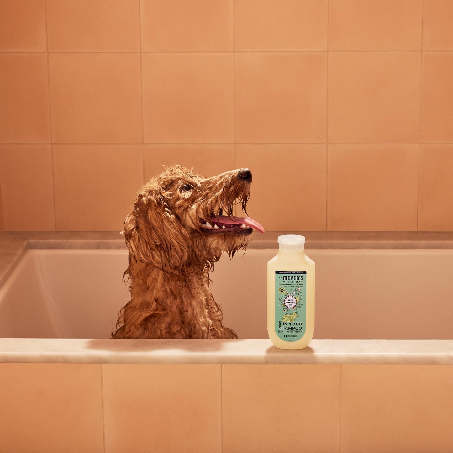 MRS. MEYER'S Clean Day 3 in 1 Dog Shampoo, Sweet Chamomile Scent, 14oz