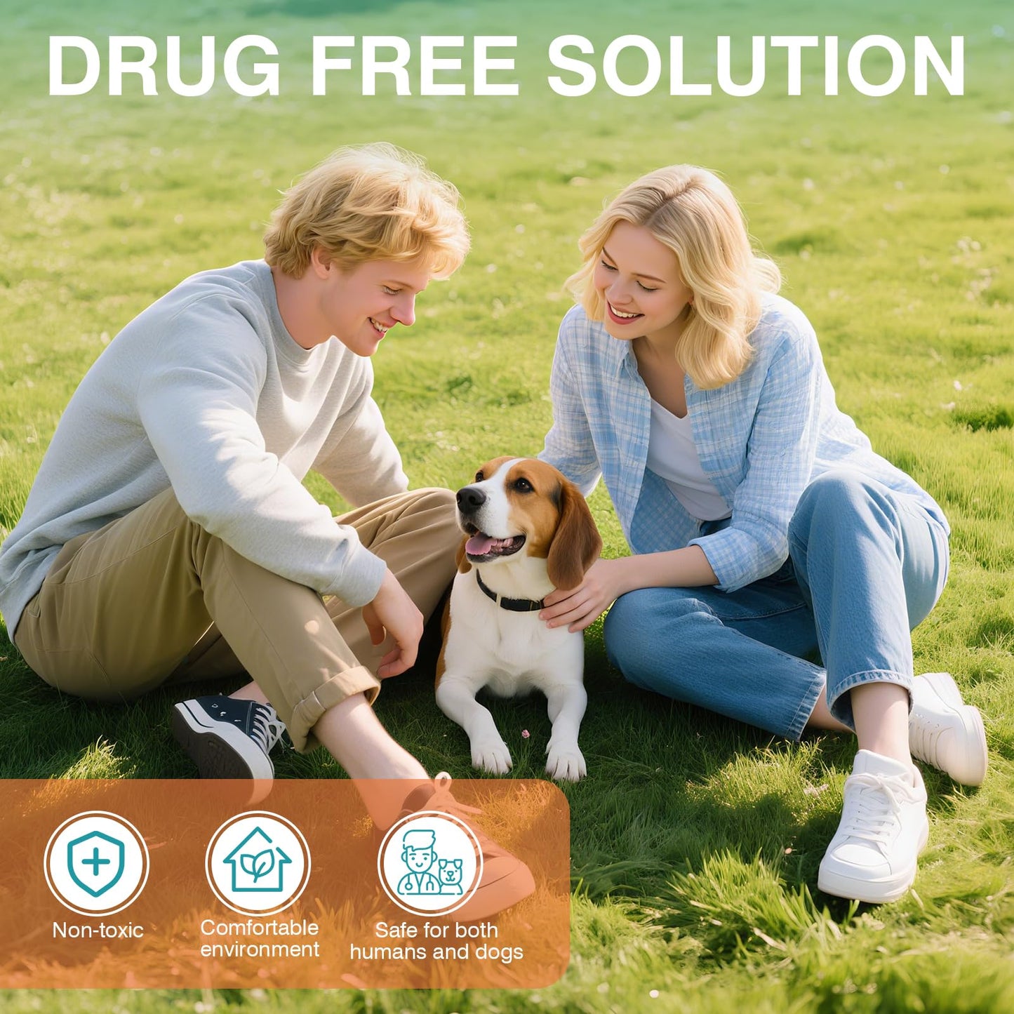 Dog Calming Pheromones Diffuser to Calm Pet 12 In 1 Advanced Kit Appeasing Pheromone Diffuser for Anxiety Relief (5 Plug in+7 Pack 48ml Refill) Reduce Aggression Fighting Barking Stress (Tasteless)