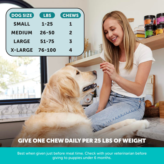 Natural Hemp Calming Chews for Dogs Maximum Strength - Hemp & Melatonin Dog Anxiety Relief - Calming Aid Supplement with Valerian Root - Stress, Separation & Thunder Support - (Duck 90 Ct)