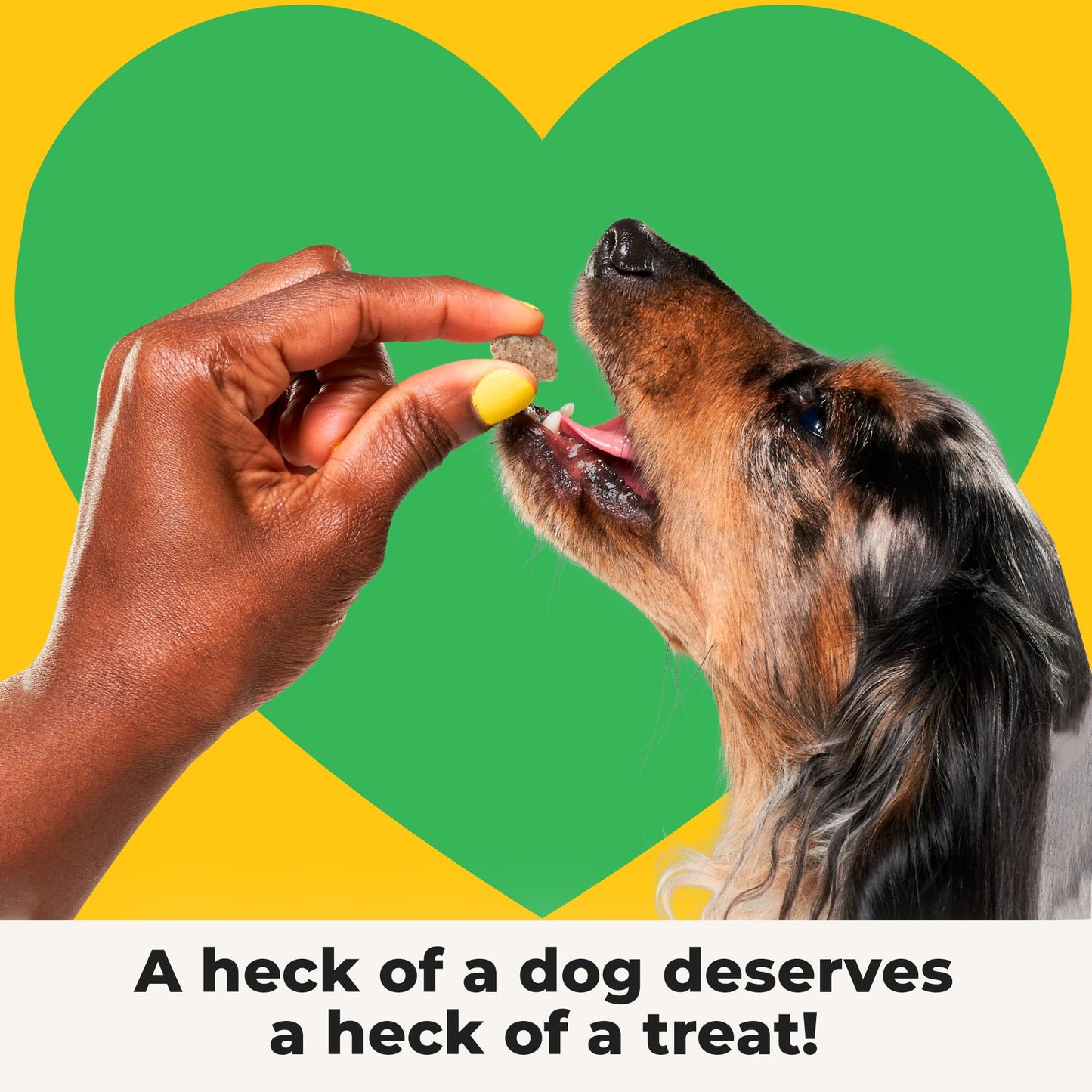 Heckova! Barkin’ Good Beef - Freeze Dried Raw Dog Treats, Human Grade Beef Heart and Liver for Training, Meal Topper, High Protein, 24g Per Cup, Made in The USA, 4oz Bag