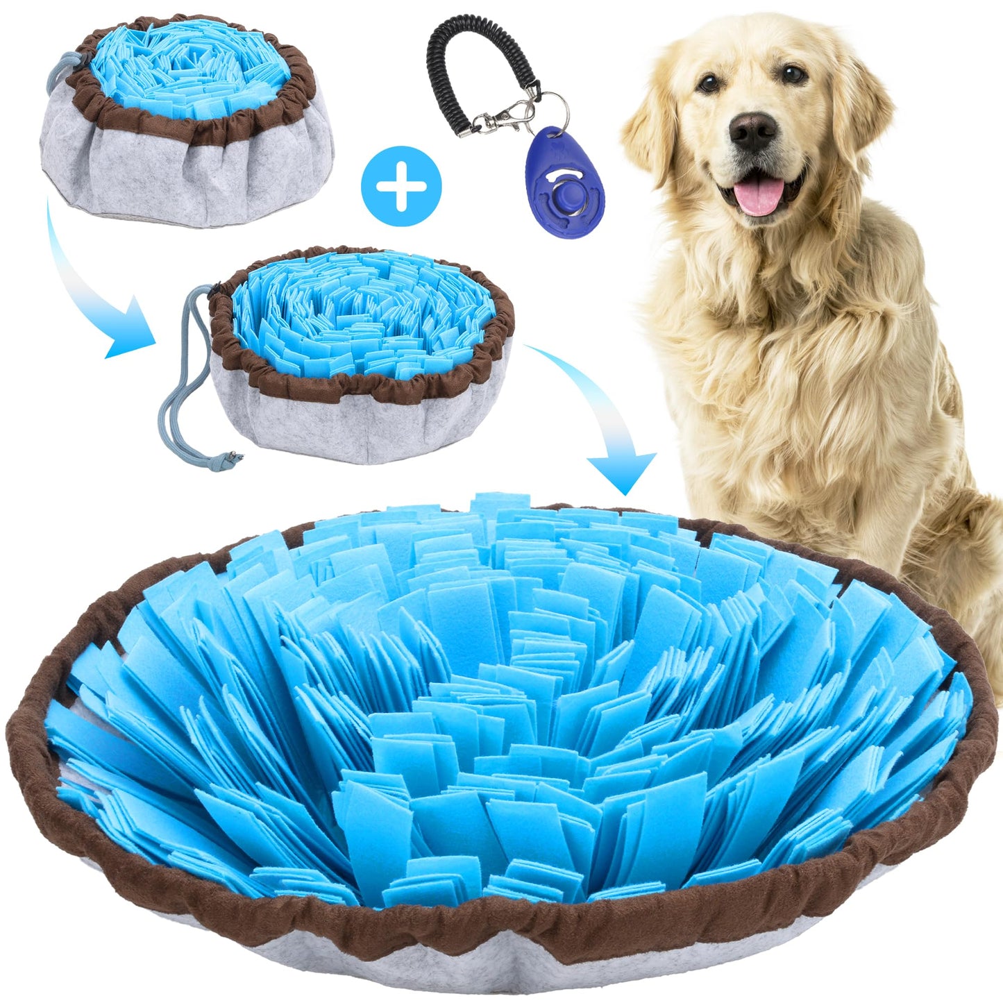 Meifsou Dog Anxiety Vest, Skin-Friendly Thunder Jacket for Dogs, Dog Calming Shirt for Thunder, Fireworks, Vet Visits and Separation - Keep Pet Calm Without Medicine & Training, Anti Anxiety for Dogs