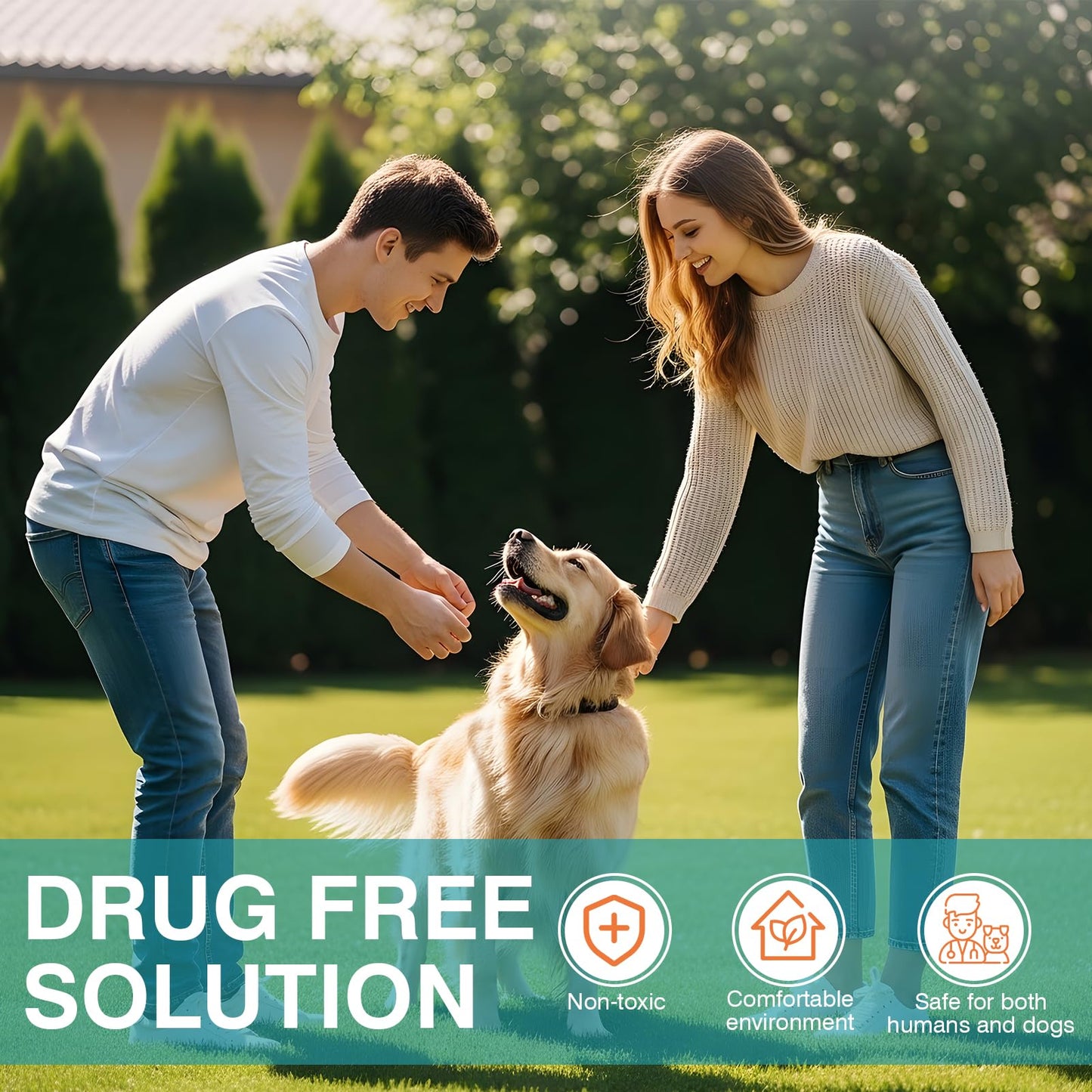 Dog Calming Pheromones Diffuser to Calm Pet 7 In 1 Advanced Kit Appeasing Pheromone Diffuser for Anxiety Relief (3 Plug in+4 Pack 48ml Refill) Reduce Aggression Fighting Barking Stress (Tasteless)