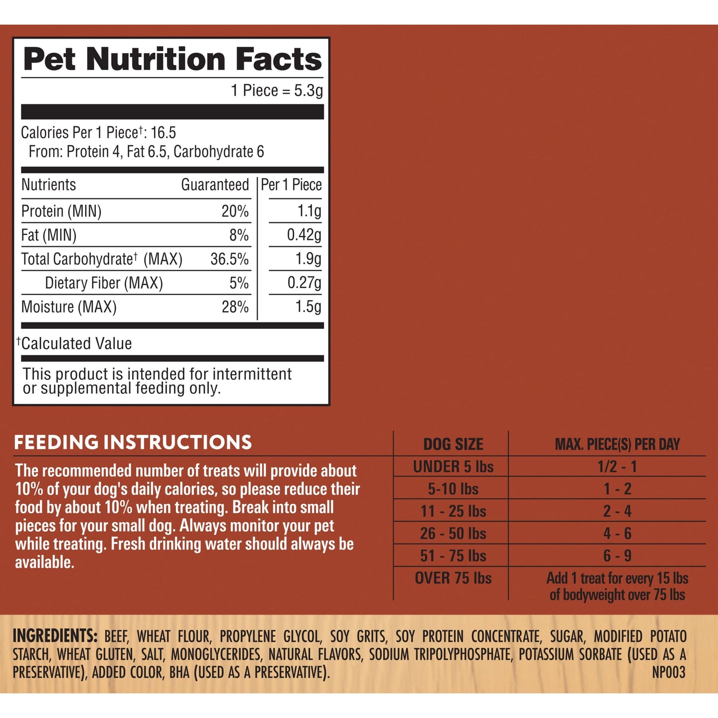 Milo's Kitchen Homestyle Dog Treats, Steak Grillers, 18 Ounce, High Protein, No Artificial Flavors