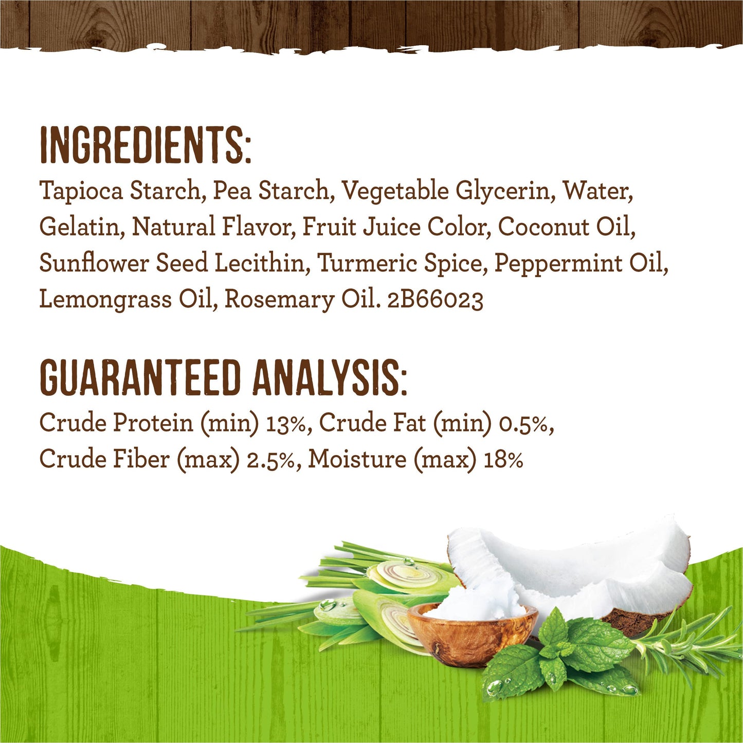 Merrick Fresh Kisses Natural Dental Chews Infused With Coconut And Botanical Oils For Large Dogs Over 50 Lbs - 16 ct. Box