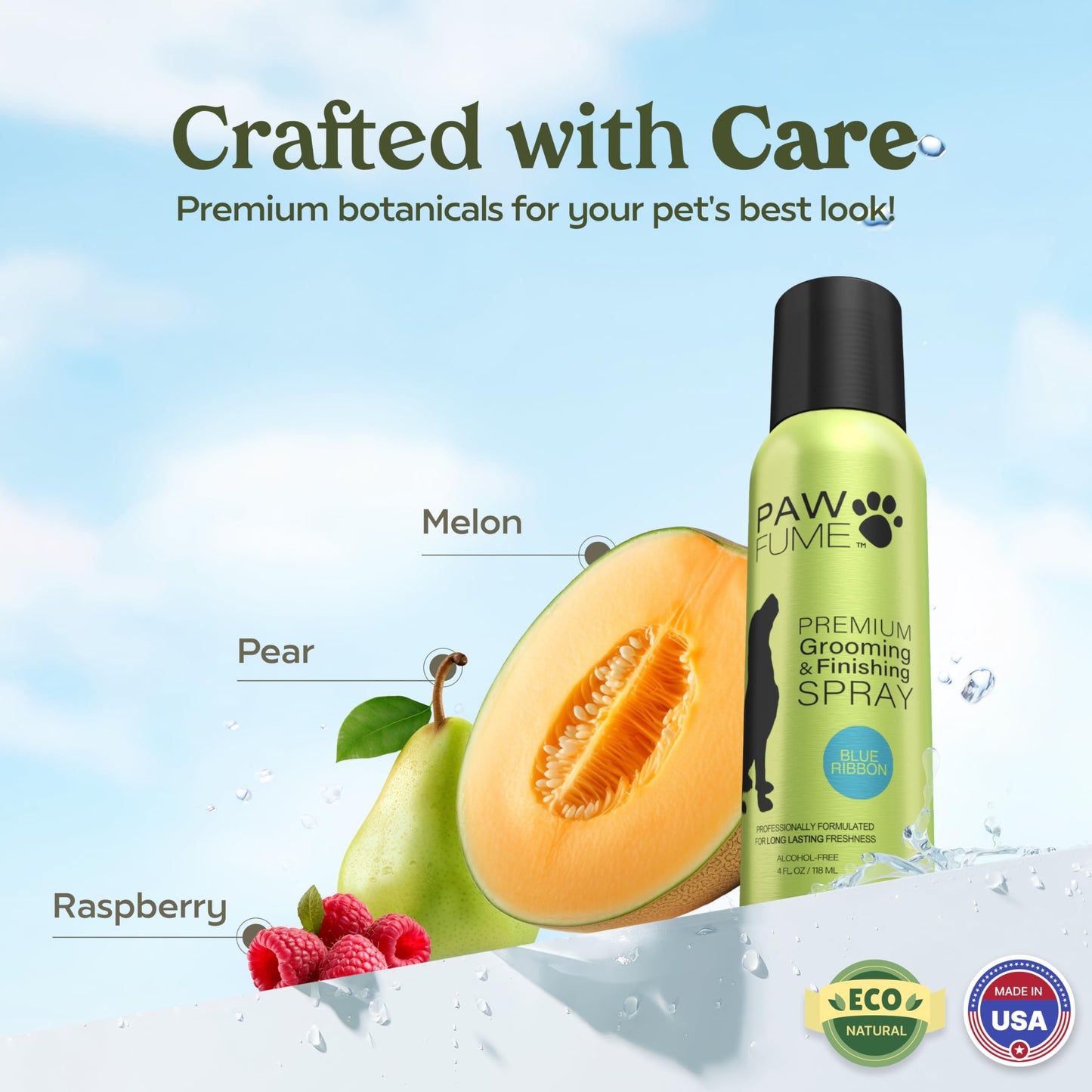 Pawfume Premium Shampoo + Grooming & Finishing Spray bundle