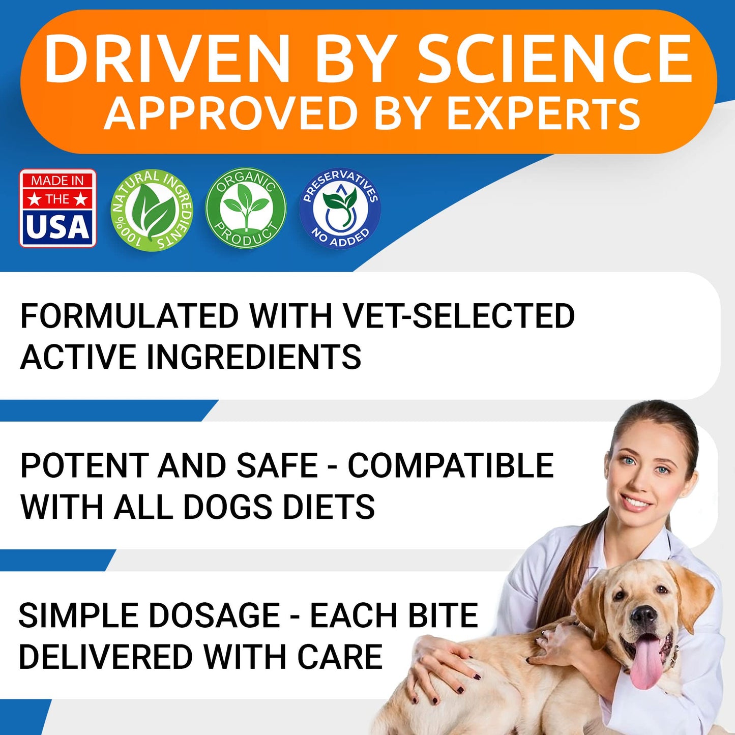 Allergy Itch Relief + Omega 3 for Dogs - Skin Allergy, Itch Relief, Hot Spots Treatment - Joint Health - Skin and Coat Supplement