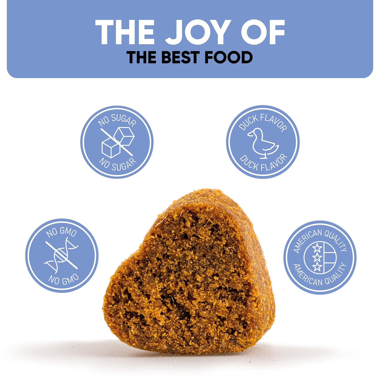 Calming Chews for Dogs with Hemp Oil - Dog Calming Treats with Duck Flavour - Aid During Thunderstorms, Fireworks, Separation, Car Rides - Hemp Dog Treats for Calming Support - 180 Chews