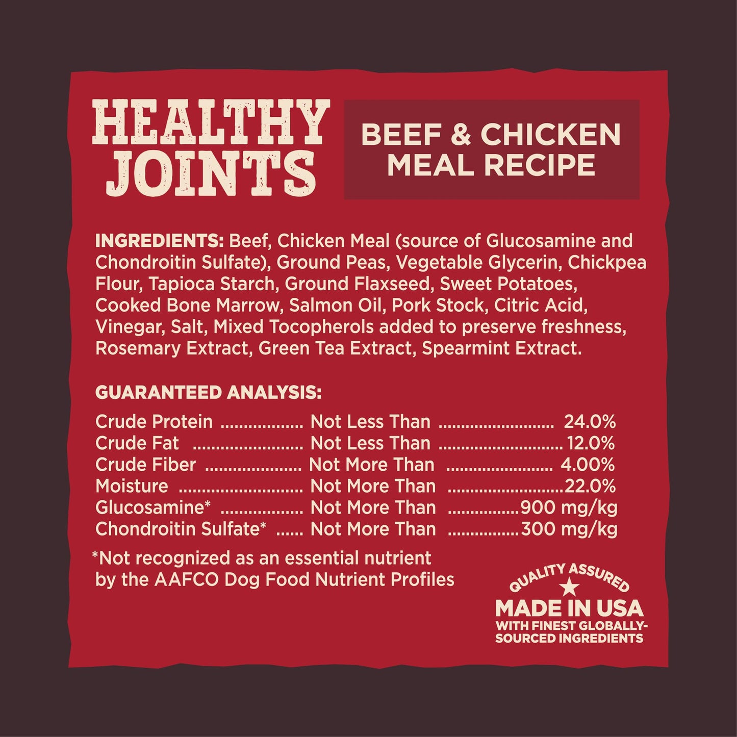 Wellness CORE Healthy Joints Dog Treats, Natural, Grain Free, 8 oz