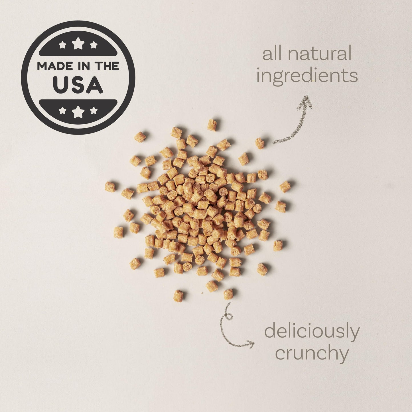 Polkadog Clam Chowda Crunchy Training Bits – All Natural, Limited Ingredient Healthy Training Treats for Dogs. Handcrafted & Made in USA. Made with Atlantic Quahogs, High in Omega-3 – 7oz