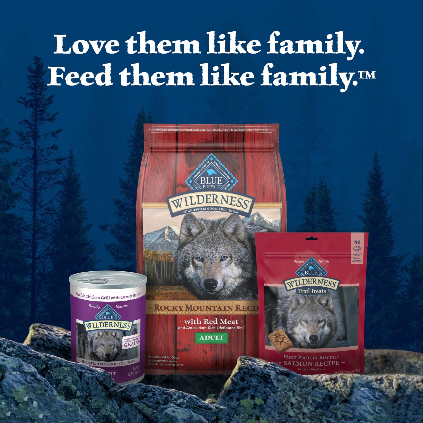 Blue Buffalo Wilderness Trail Toppers Wild Cuts Wet Dog Food Variety Pack, High-Protein & Grain-Free, Made with Natural Ingredients, Chicken and Beef Flavors, 3-oz Pouches, (12 Count, 6 of Each)