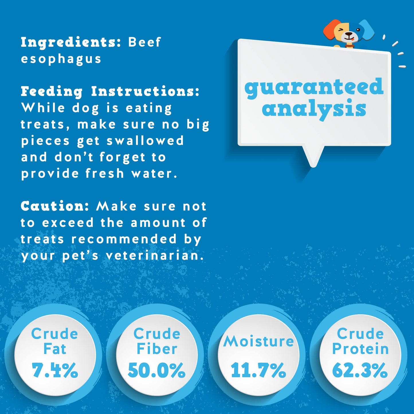 Jack&Pup Trachea Dog Chew - 3-inch Beef Trachea Bites for Dogs (16 oz) Natural Dog Treat for Dogs - Rich in Glucosamine and Chondroitin 100% Beef Chews