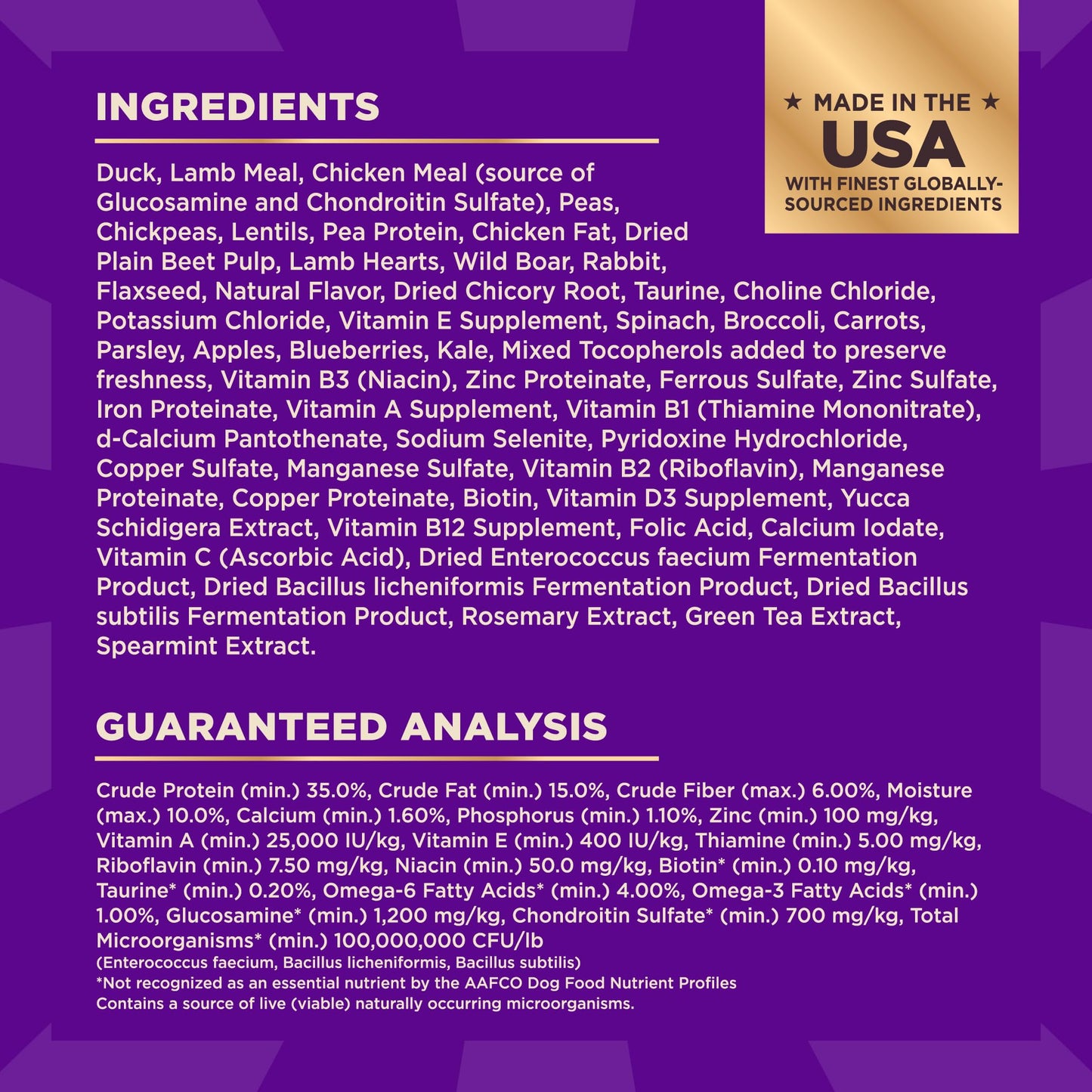 Wellness CORE+ (Formerly RawRev) Natural Grain Free Dry Dog Food, Wild Game Duck, Wild Boar & Rabbit with Freeze Dried Lamb, 4-Pound Bag