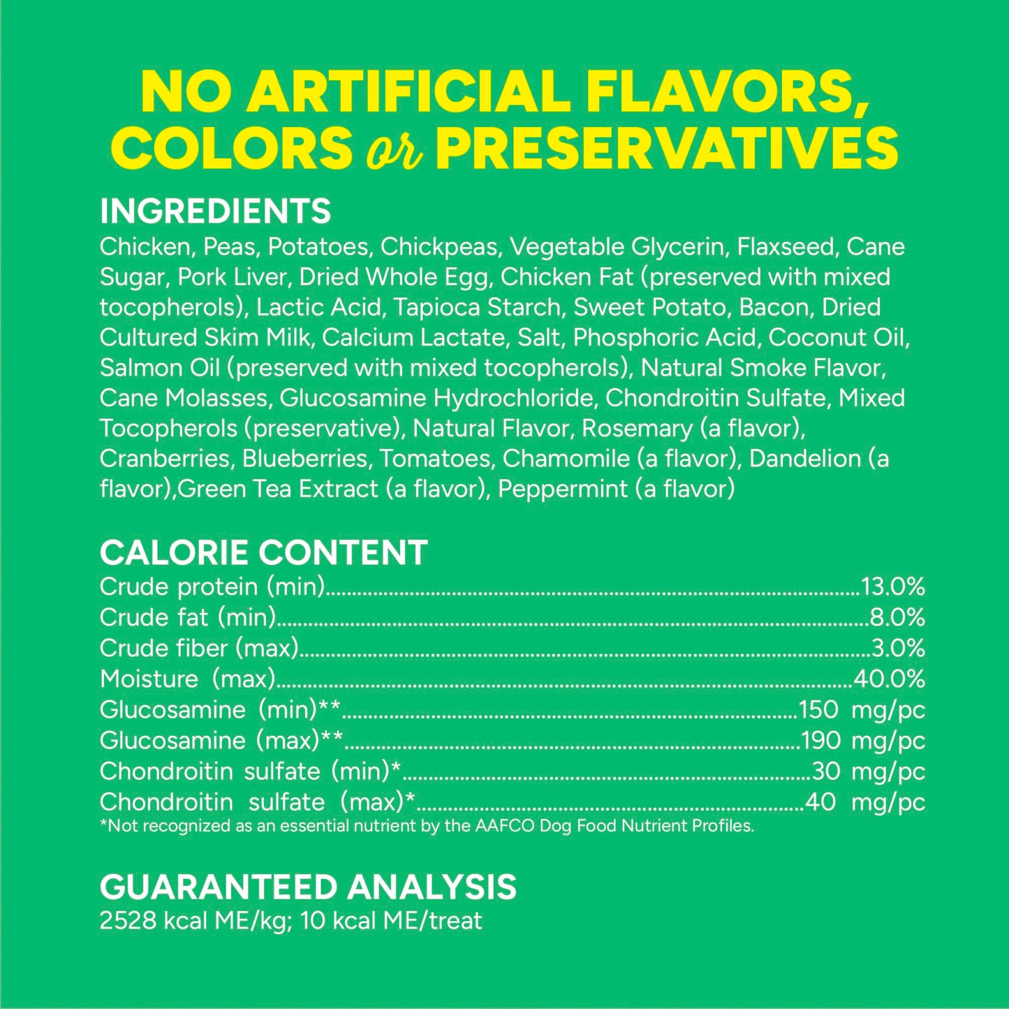 Cloud Star Dynamo Dog Hip & Joint Soft Chew Treats Chicken Formula - Grain Free - 14 oz (20132)