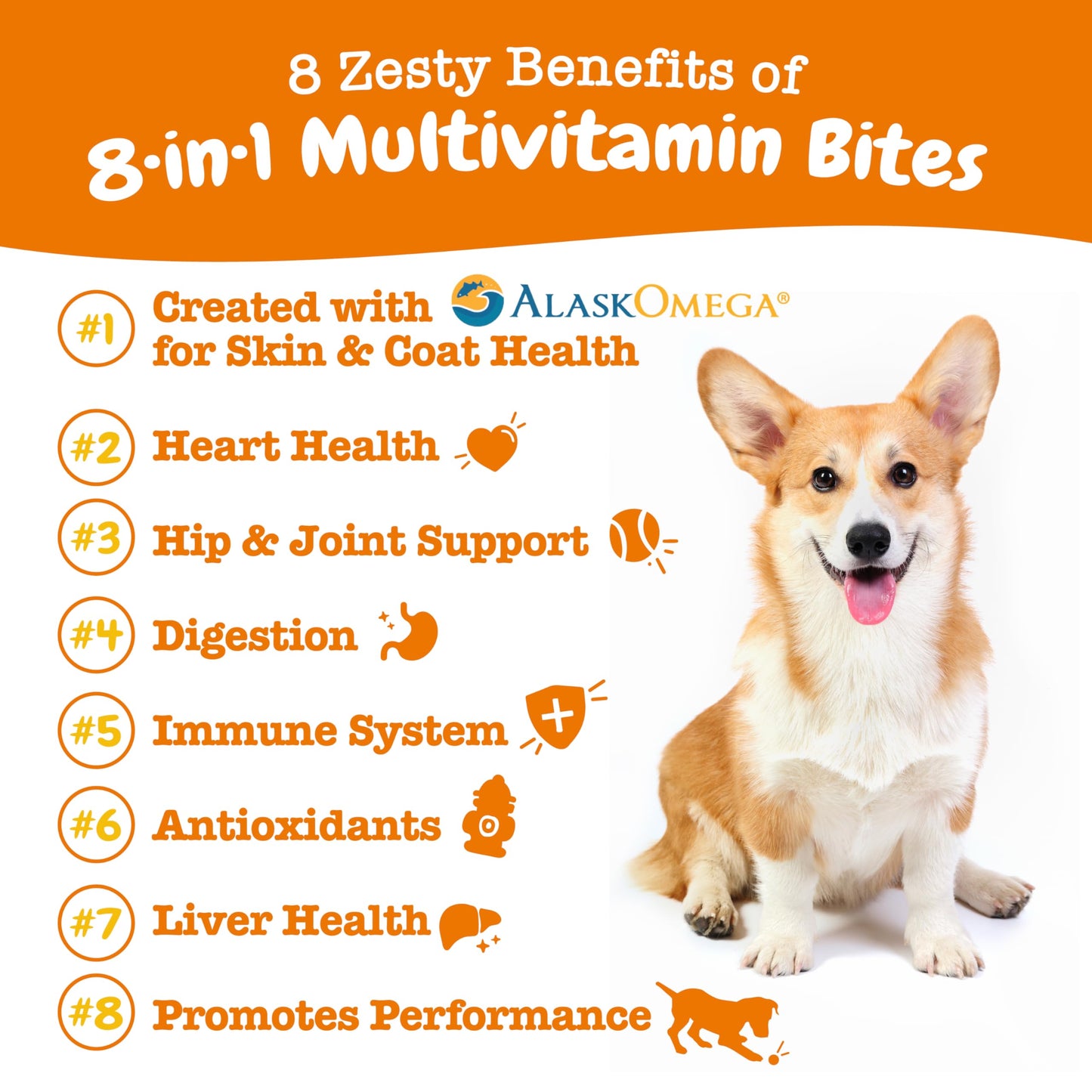 Zesty Paws Multivitamin Bites Chicken + Flea and Tick Shampoo for Dogs