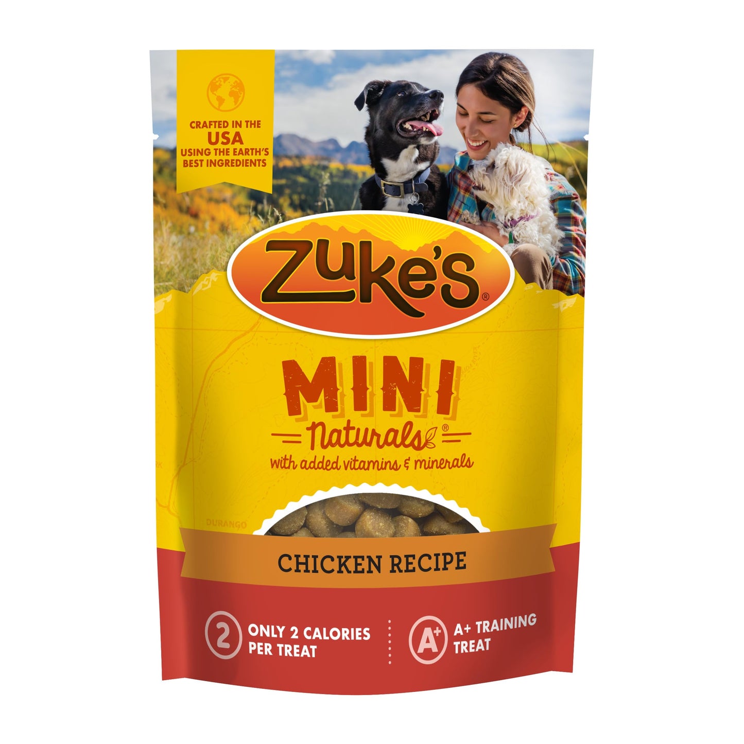 Zuke’s Mini Naturals Dog Training Treats for Dogs, Pet Treats Made with Real Chicken, 16 oz