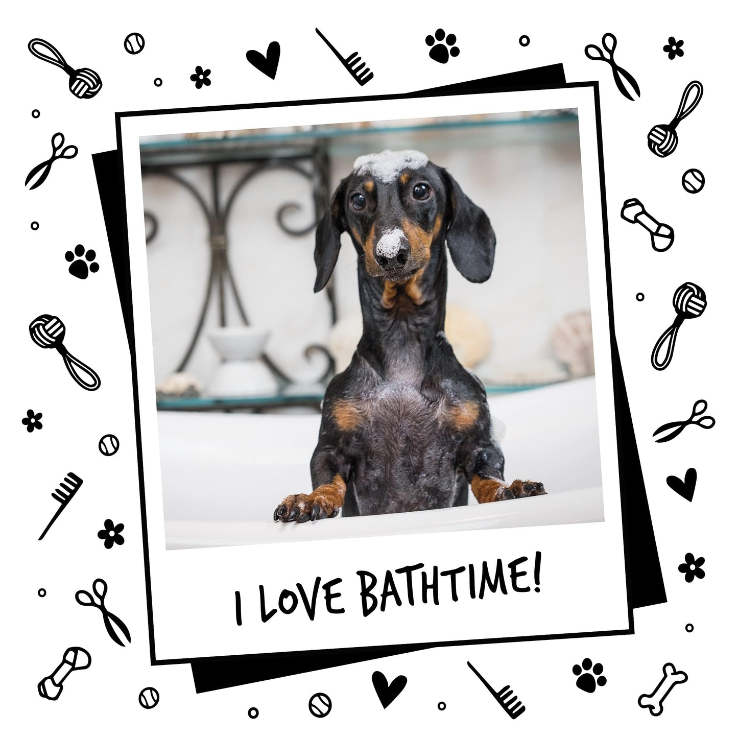 Dog Shampoo by Bugalugs Lavender & Chamomile 4 in 1 Dog Grooming Shampoo Products for Smelly Dogs with Fragrance, Best Puppy Shampoo, Vegan pet Shampoo & Conditioner