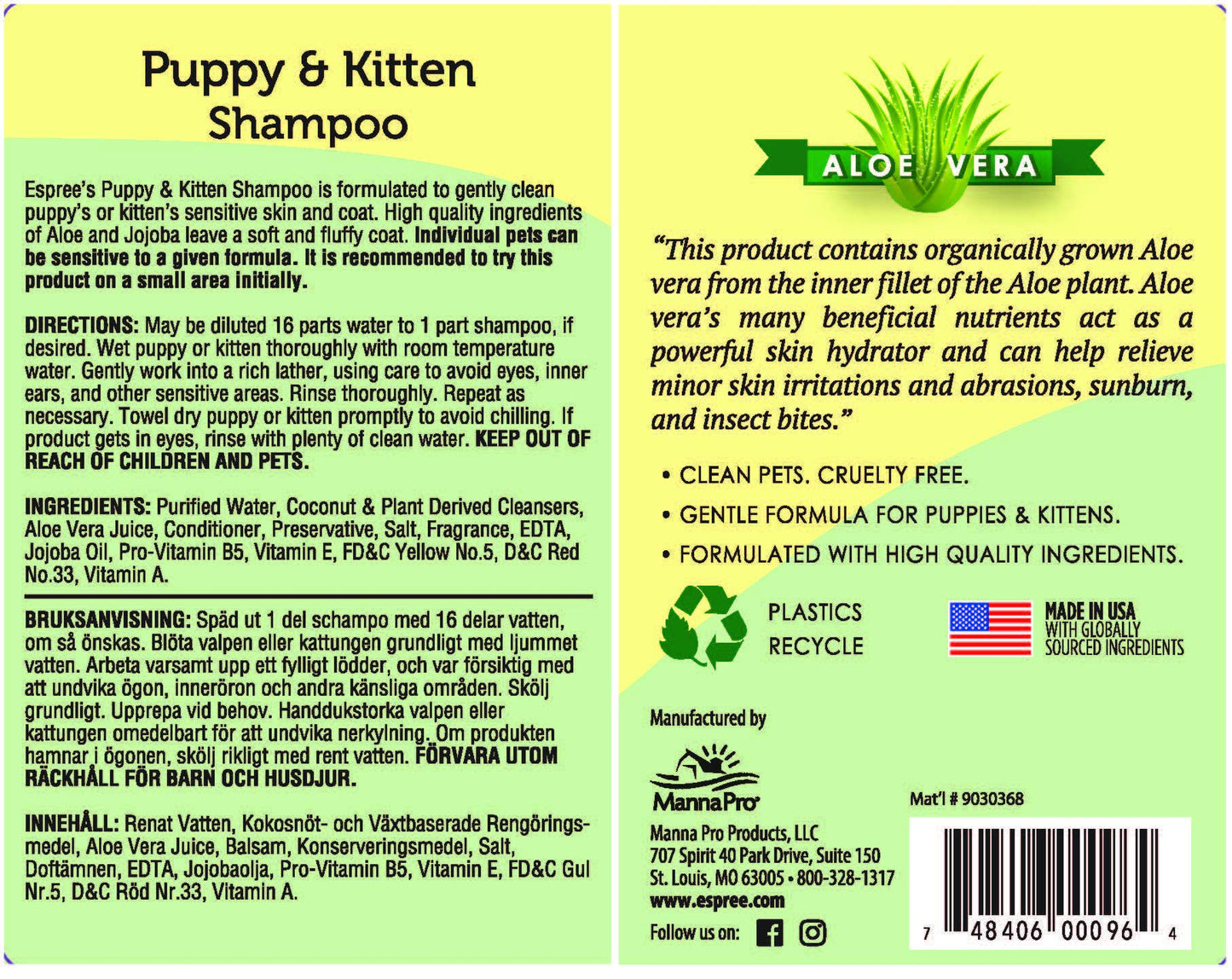 Espree Puppy Shampoo, 1 Gallon