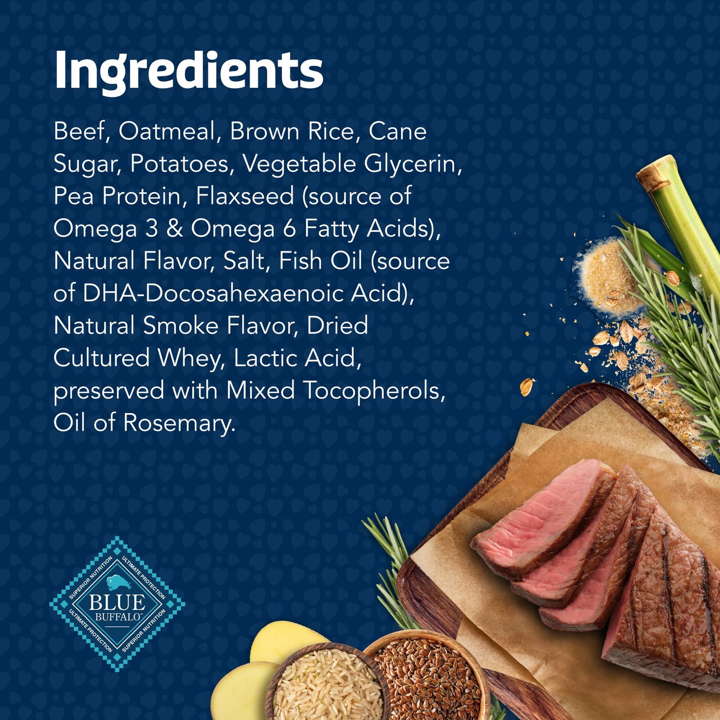 Blue Buffalo Bits Soft Dog Treats for Training, Made With Natural Ingredients & Enhanced with DHA, Beef Recipe, 19-oz Bag