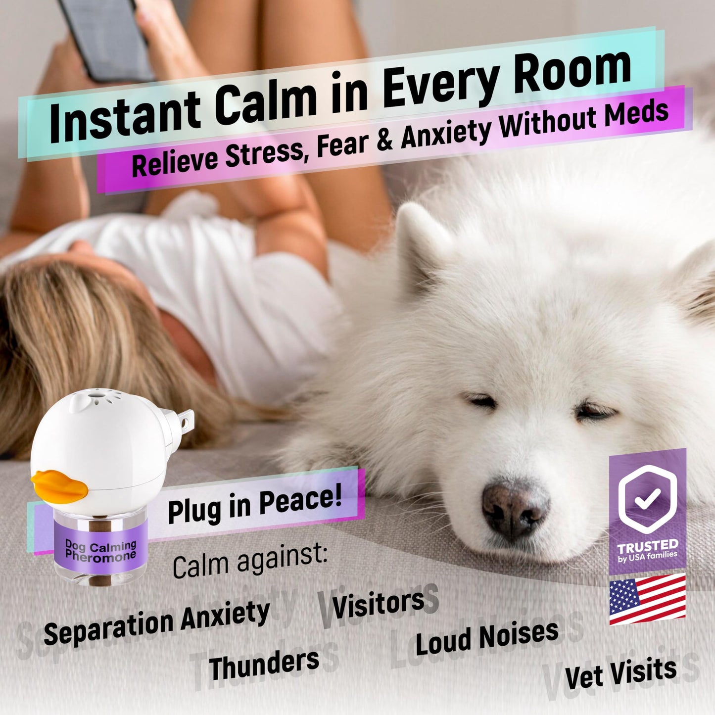 clizkytoonow Dog Calming Diffuser