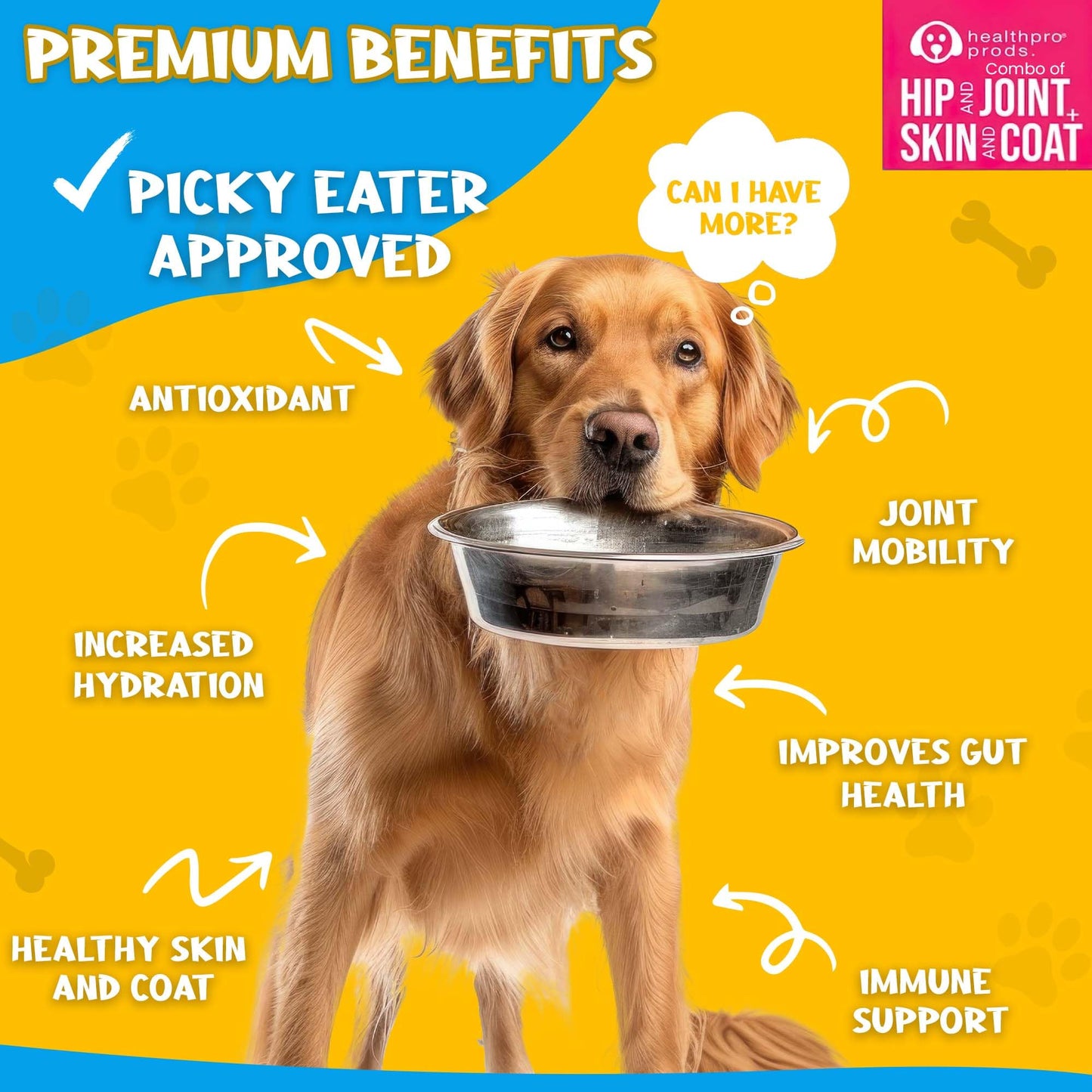 Healthpro VitaGravy® Dog Food Topper, Natural Dog Treat. Real, Herb Roasted Chicken Purée Delicious and Delightful. Dogs Love its Irresistable Real Human, Food-Grade Ingredients! 3.5oz, 3 Pk