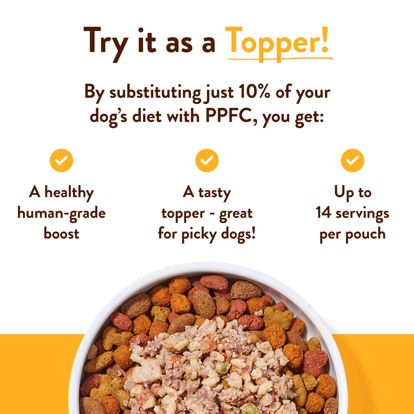 Portland Pet Food Company Hopkin's Pork N’ Potato Fresh Dog Food Pouches - Human-Grade, Grain-Free Wet Meal Topper Mixer & Meals - Small & Large Breed Puppy & Senior Dogs - Made in The USA - 5 Pack