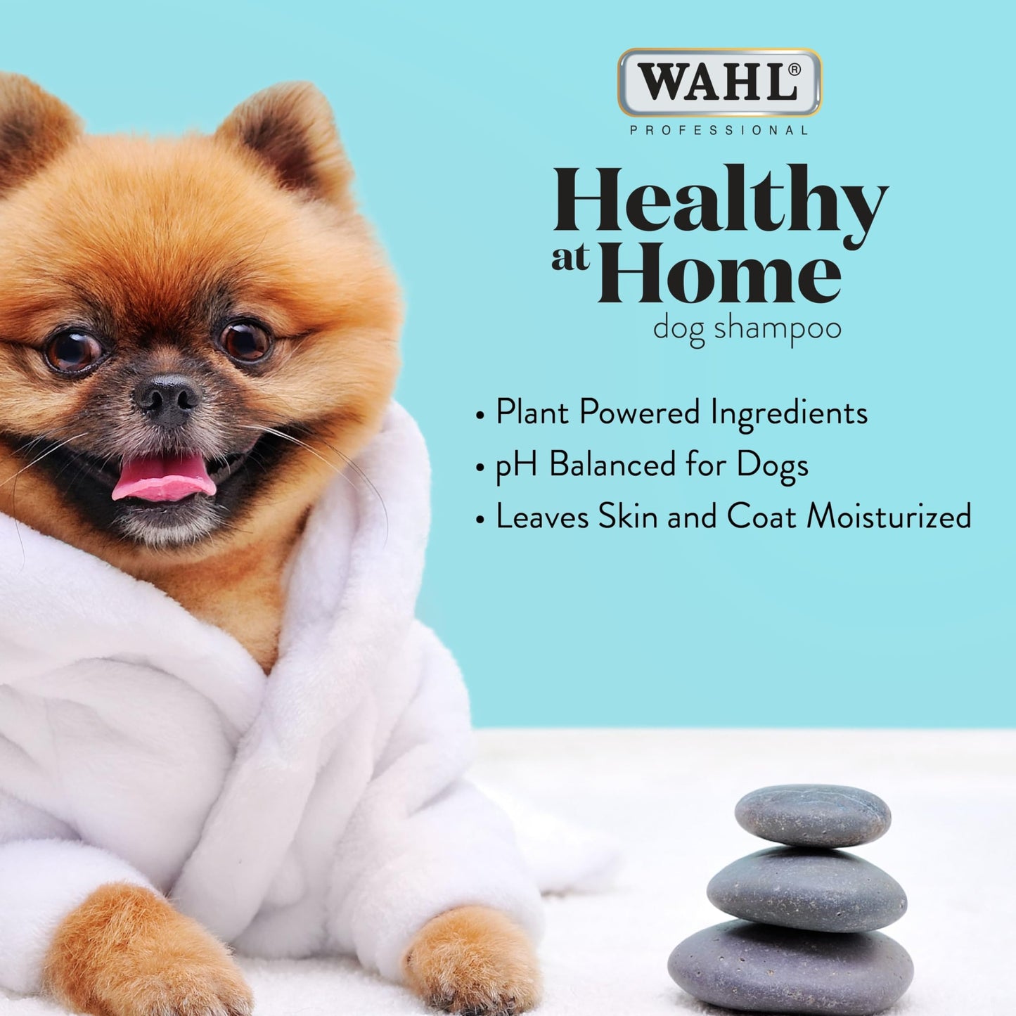 Wahl Professional Animal Healthy at Home Dog Shampoo - Plant Powered Grooming Shampoo - Sensitive Skin