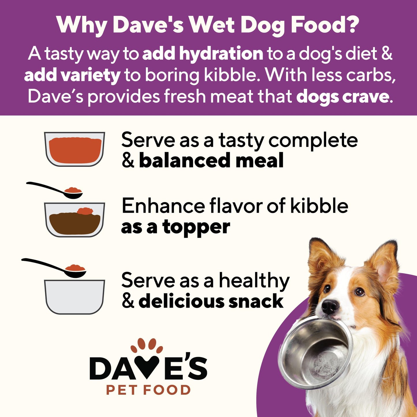 Dave's Pet Food Weight Management Dog Food (Turkey & Vegetables), Made in USA, Weight Loss, Soft, Canned Wet, 13.2oz (12 Pack)