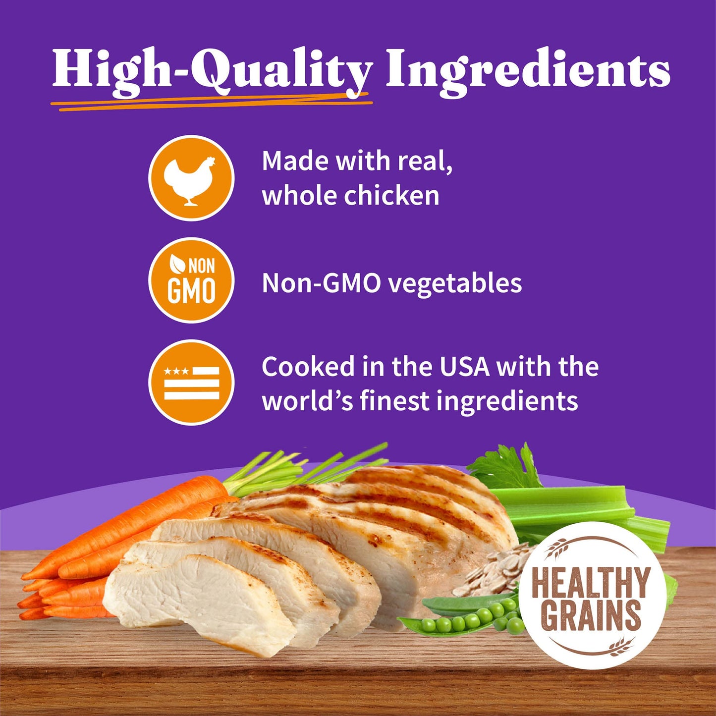 Halo Wet Dog Food Whole Chicken Stew Recipe, Healthy Grains Real Meat Canned Dog Food, Meal or Topper, 5.5 Oz Can (Pack of 12)