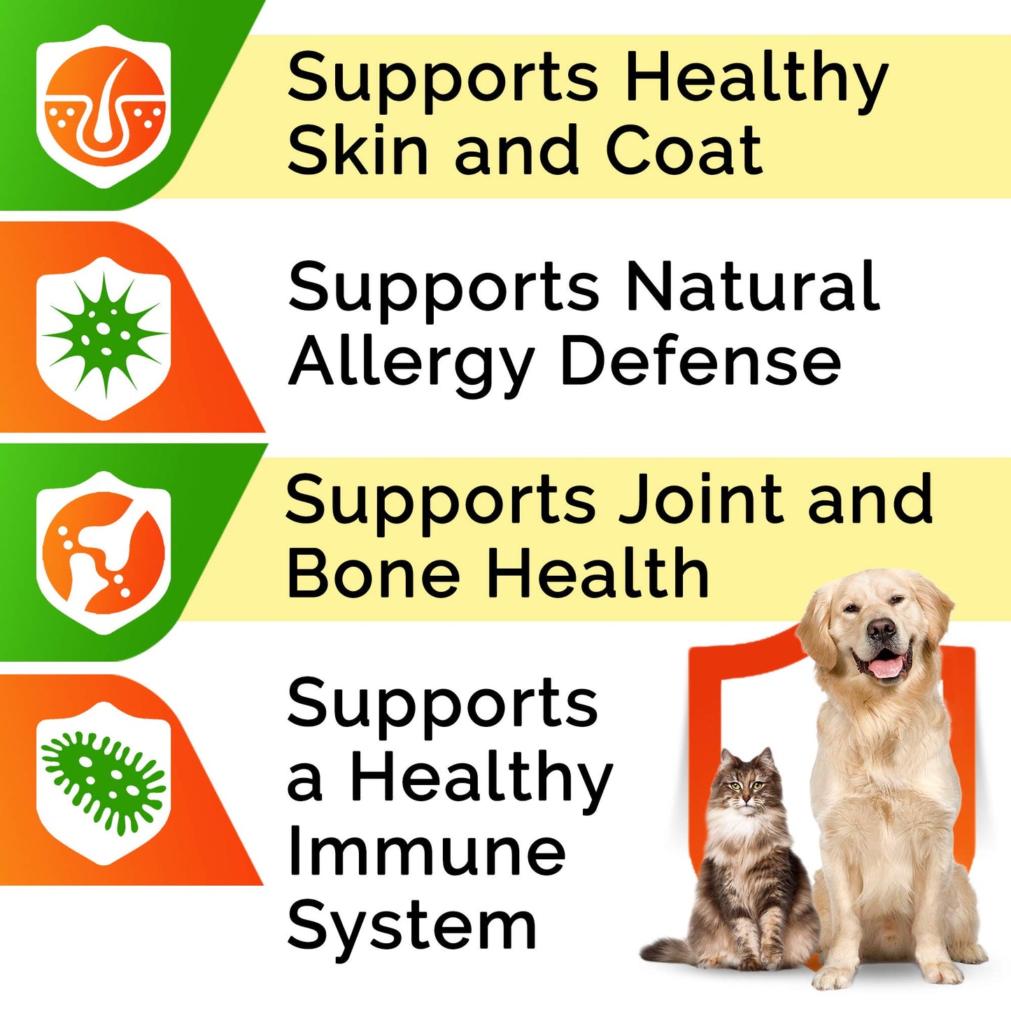 StrellaLab Salmon Oil 32 Oz + Hemp Calming Chews Bundle – Omega 3 for Skin, Coat & Itch Relief + Melatonin & Hemp for Anxiety – EPA & DHA – Made in USA
