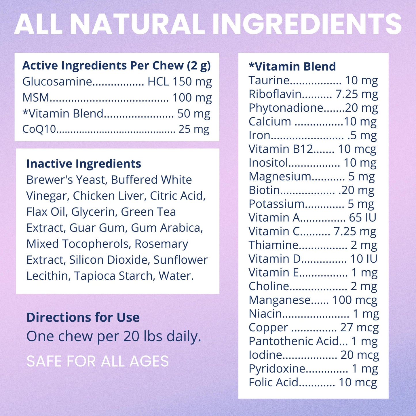 Under the Weather Multivitamin for Dogs | Vet Formulated Daily Canine Health Supplies for Immunity, Skin, Coat & Joint Support | All-in-One Multivitamin for Dogs of All Breeds & Sizes | 60 Count