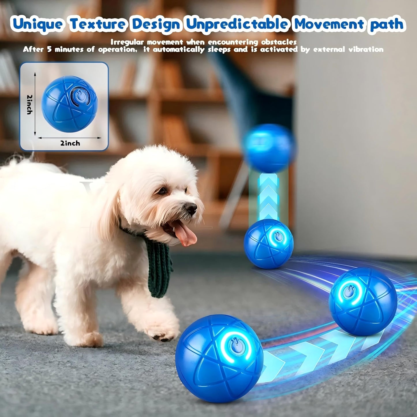 Dog Toys for Aggressive Chewers Indestructible Dog Toys, Tough Dog Chew Toys, Interactive Dog Toys Dog Puzzle Toys Rubber Dog Enrichment Toys Gift (Green, L)