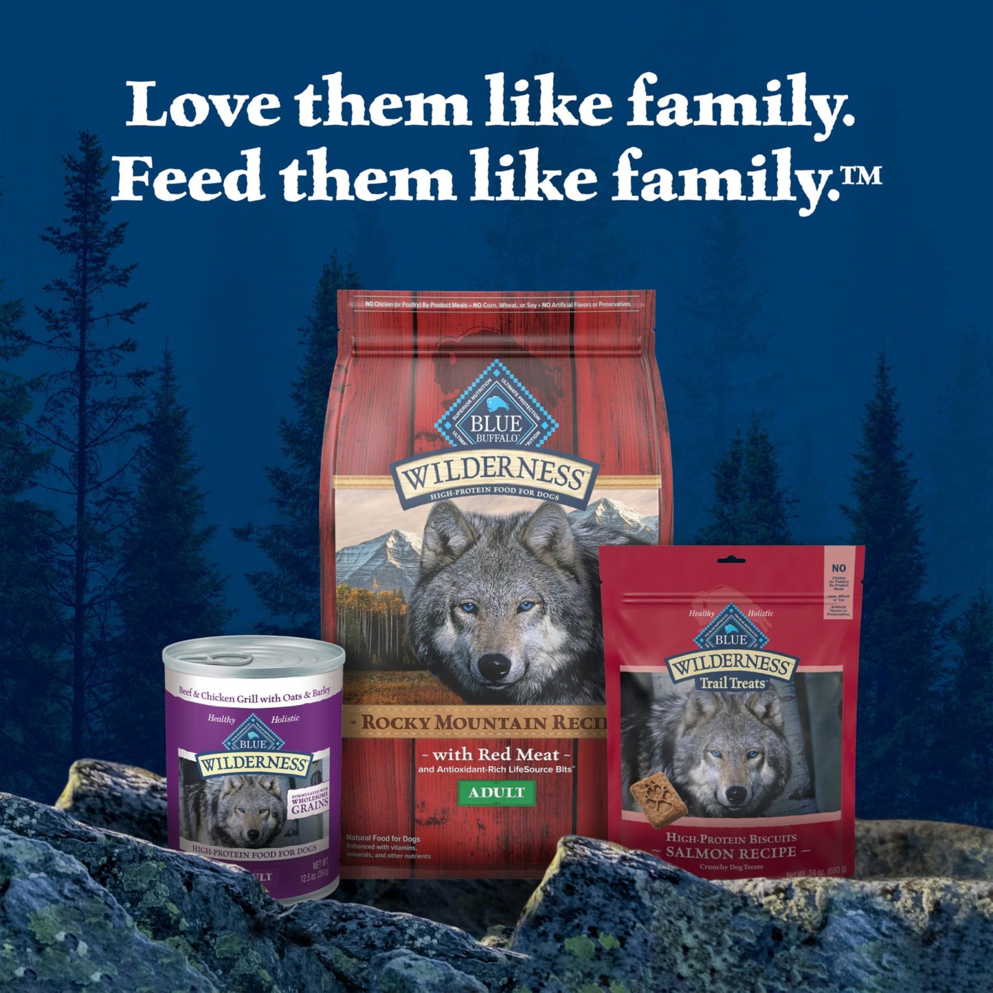Blue Buffalo Wilderness Wolf Creek Stew Wet Dog Food, High-Protein & Grain-Free, Made with Natural Ingredients, Hearty Beef in Gravy, 12.5-oz. Cans (12 Count)